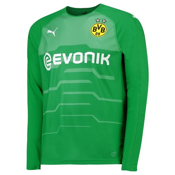 Camiseta Borussia Dortmund Replica Segunda Ropa ML Portero 2018/19 Verde